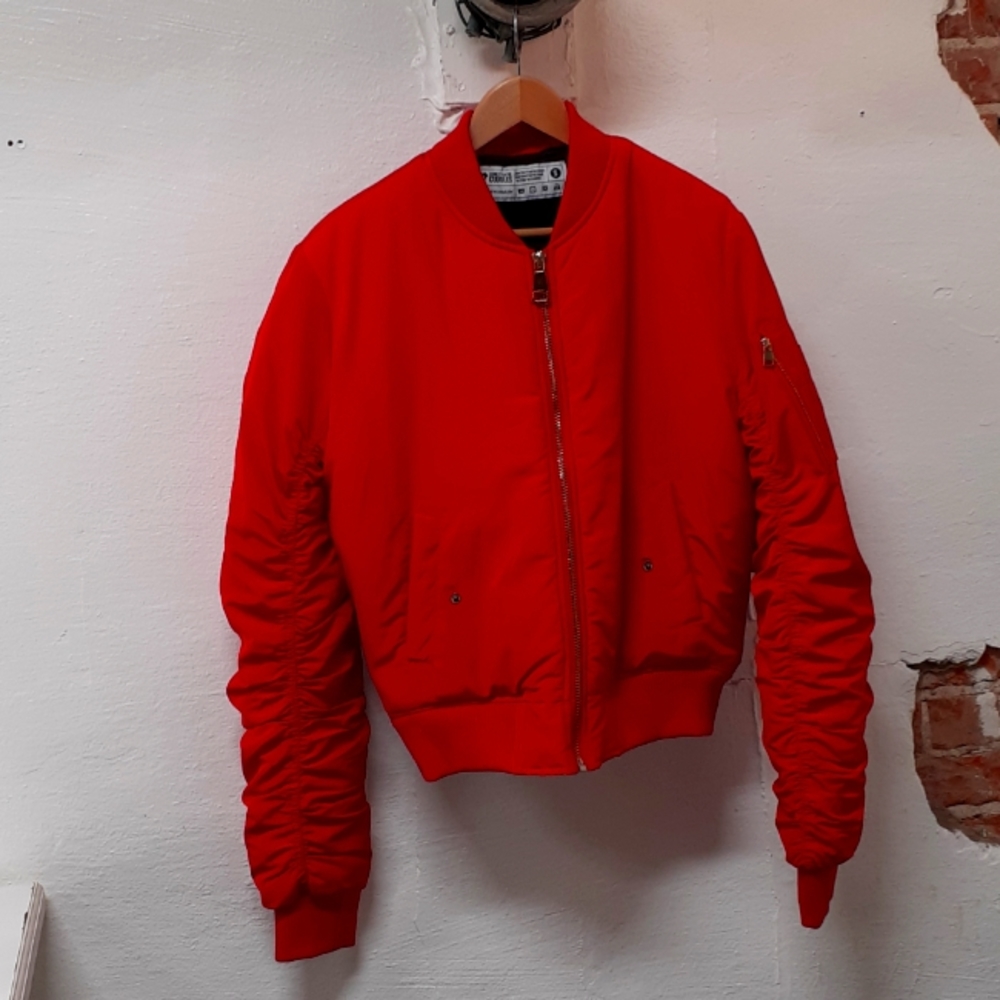 Just doing it for the cuddles, puffer coat, red winter coat,  DJ Will Clark